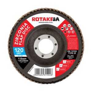 R425-5 | Zirconia Flap Disc 120 Grit