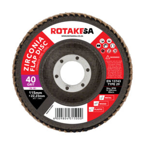 R425-1 | Zirconia Flap Disc 40 Grit