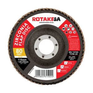 R425-3 | Zirconia Flap Disc 80 Grit