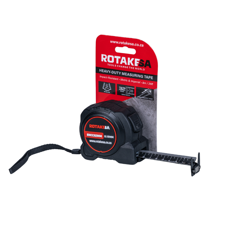 Heavy Duty Measuring Tape | 8m/26ft
